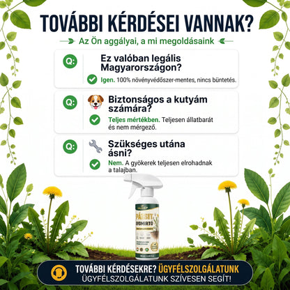 ⚡ [Könnyű és stresszmentes gyomirtás a kertben] HAJUEI® Háztartási használatra szánt gyomirtó szer