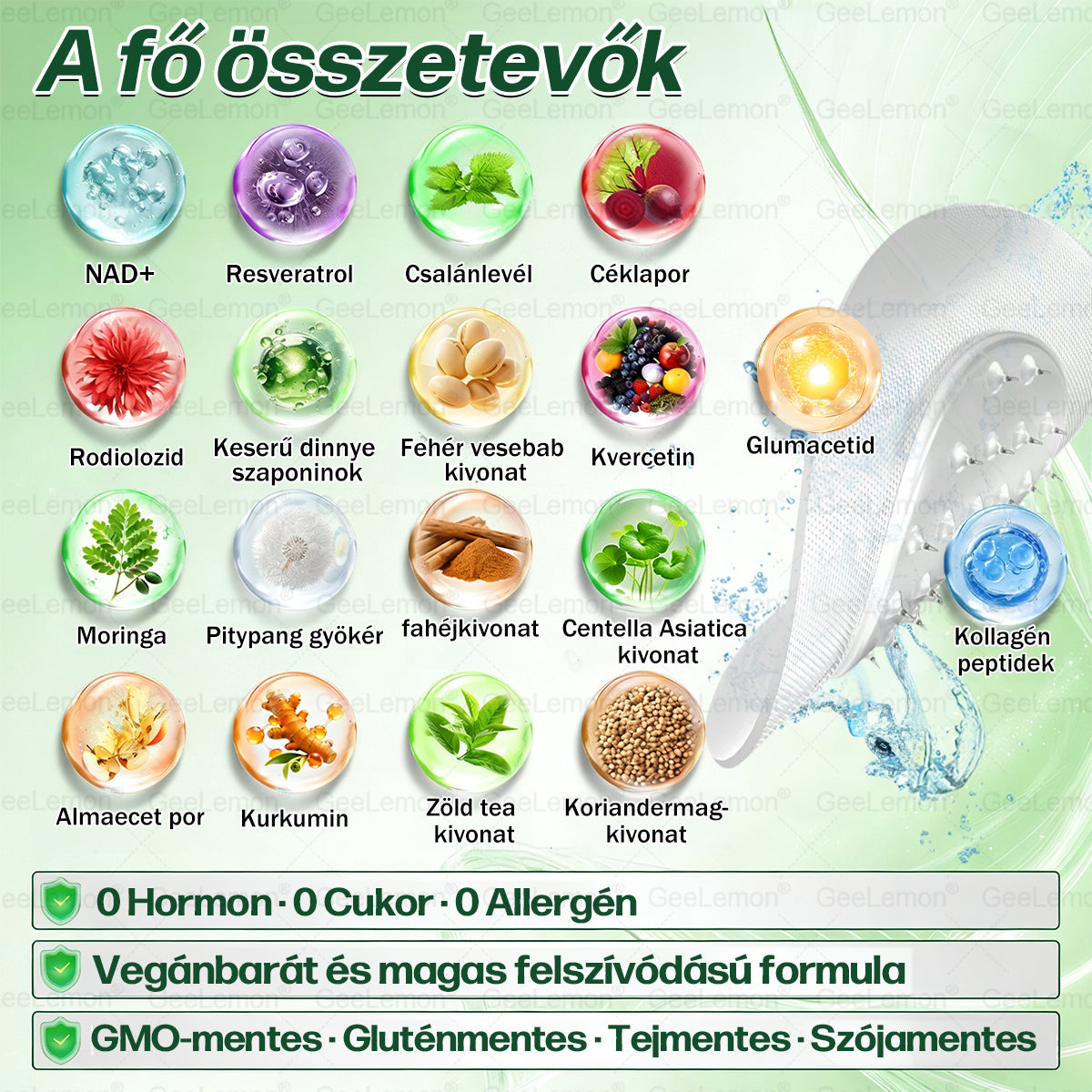 𝐆𝐞𝑒𝐿𝑒𝐦𝐨𝐧® Glumasetide 8 az 1-ben Karcsú és Egészséges Nano Mikrotűs Tapasz 🇭🇺
