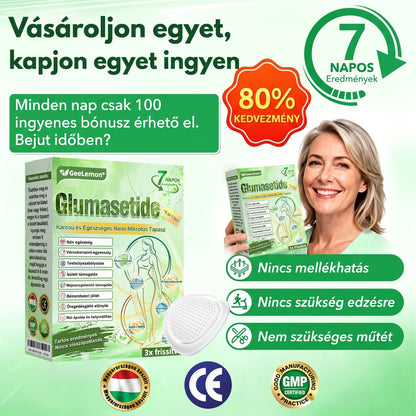 GeeLemon® Moringa + Berberin + NAD+ 15 az 1-ben nanomikrotűs tapasz | A testápolás új generációja fejlett nanoformulával