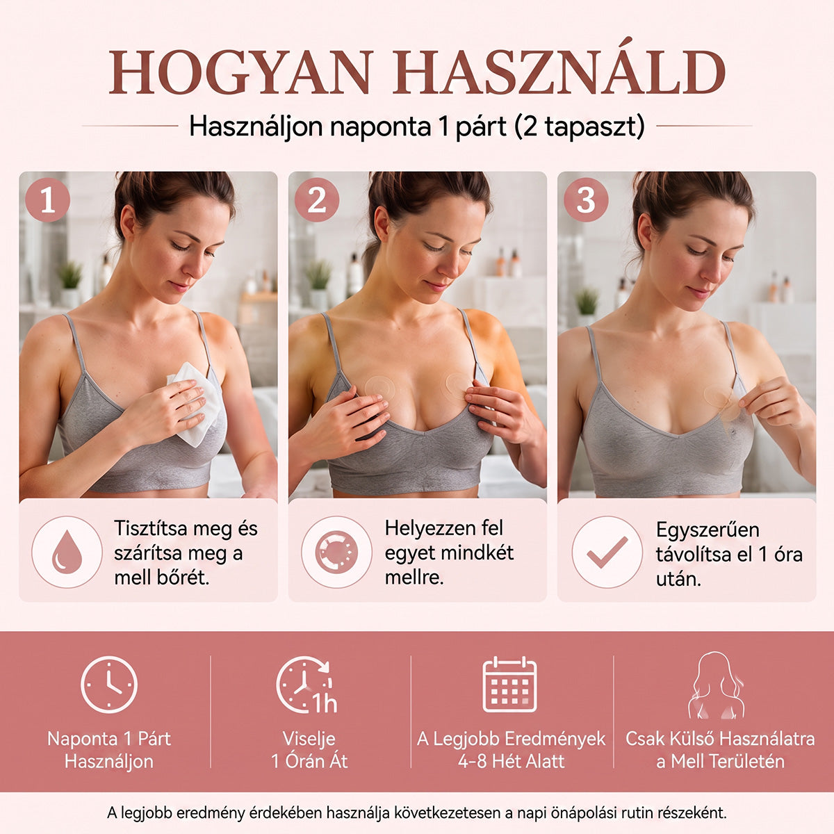 🥇HISKIN® MELLEMELŐ ÉS FESZESÍTŐ MIKROTŰS TAPASZOK